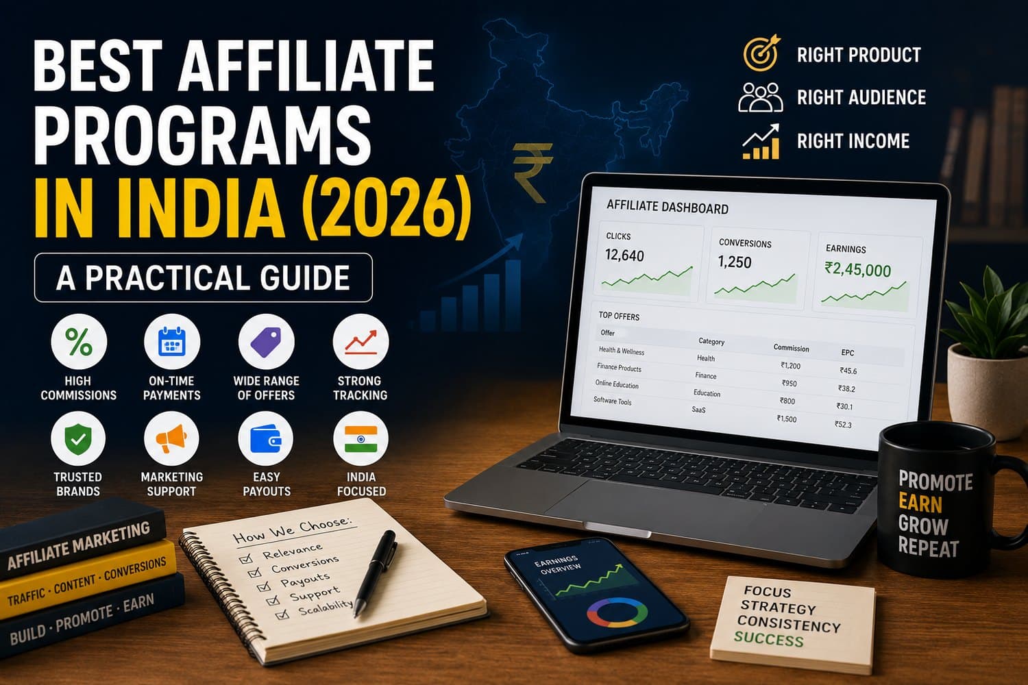 Best Affiliate Programs in India (2026): A Practical Guide