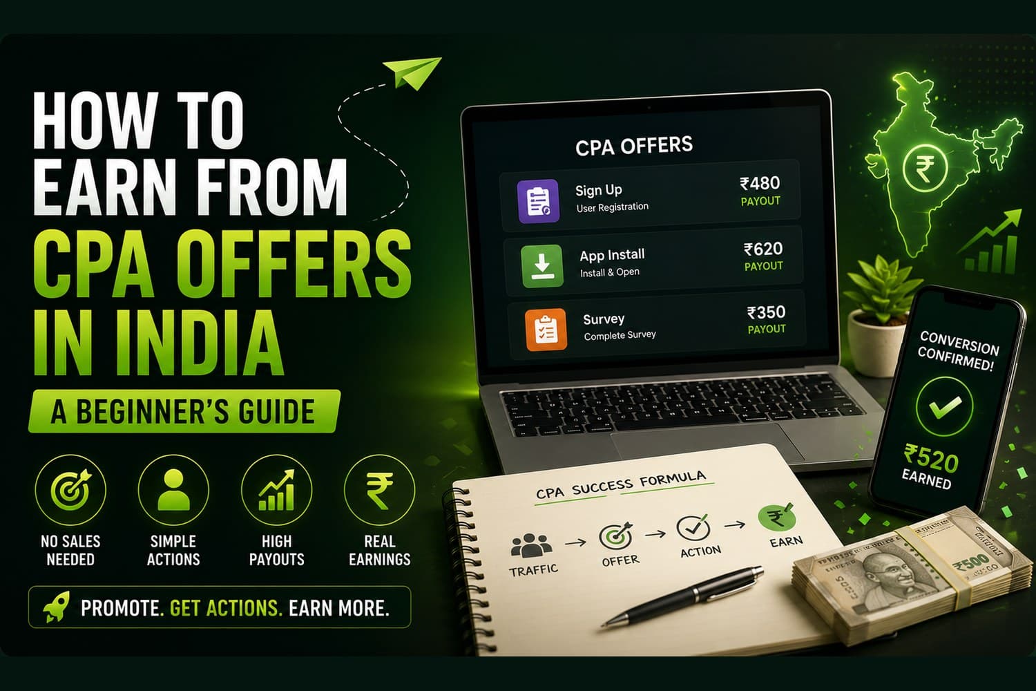 How to Earn from CPA Offers in India: A Beginner’s Guide