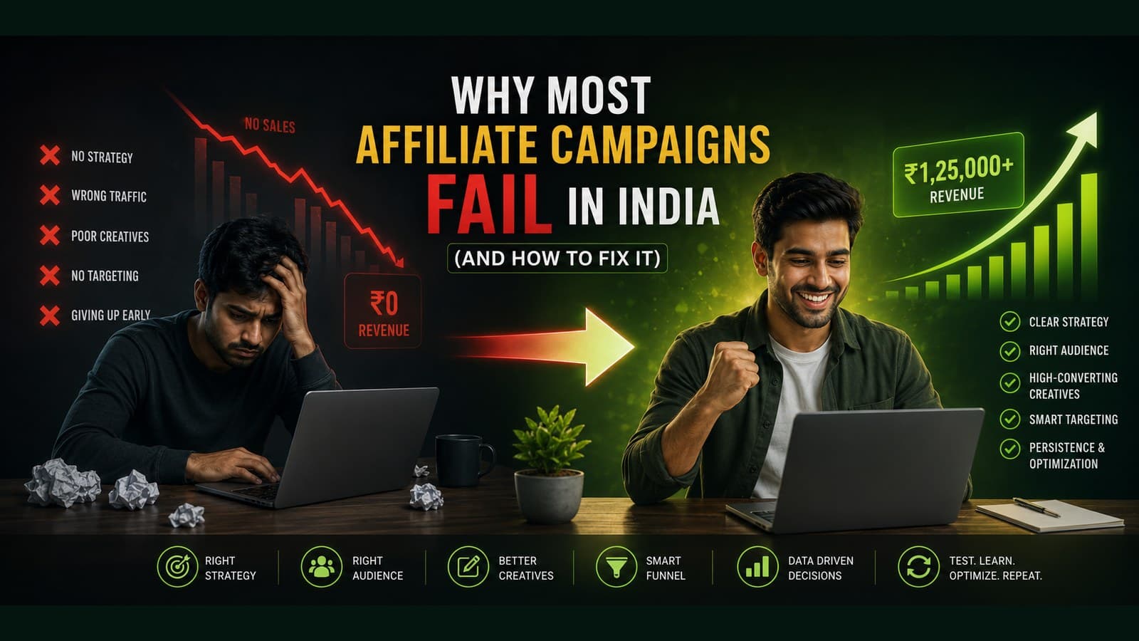 Why most affiliate campaigns fail in India (and how to fix it)